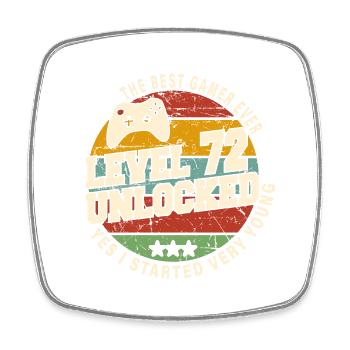 Original 1952 72. Geburtstag Retro Geschenk - Viereckiger Kühlschrankmagnet - Weiß - Vorne