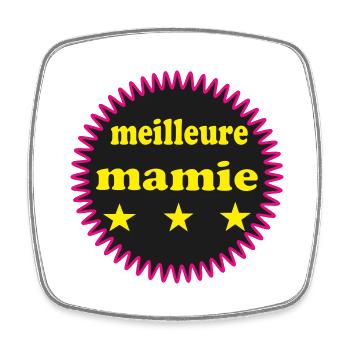Best Granny - Square fridge magnet - white - Front