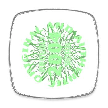 Hobby 2004 - Square fridge magnet - white - Front