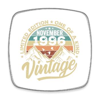 Legendary since November 1996 - Limited Edition 1996 - Square fridge magnet - white - Front