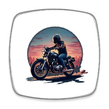 Freedom - Square fridge magnet - white - Front