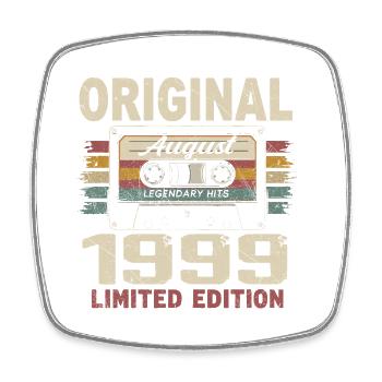August 1999 August 1999 Gift August 1999 August 1999 - Square fridge magnet - white - Front
