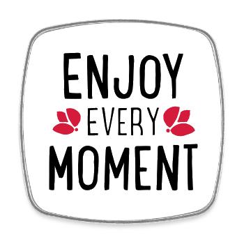 Funny sayings - Square fridge magnet - white - Front