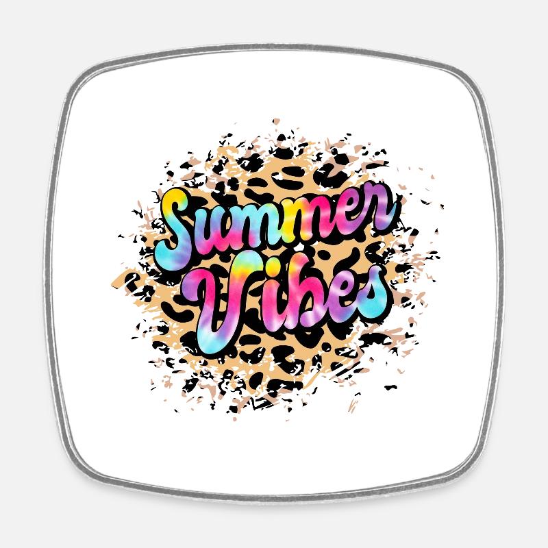 Buzzer - Square fridge magnet - white