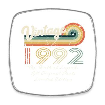 Génial depuis 1992 anniversaire 1992 millésime 199 - Magnet carré - blanc - Devant