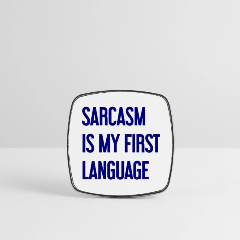 Sarcasmo Pro Calamita quadrata da frigo