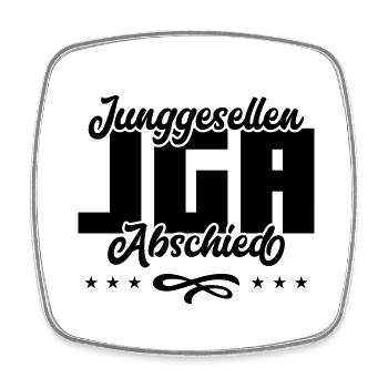Bachelor party bachelor party - Square fridge magnet - white - Front
