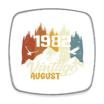 Légendaire depuis août 1982 Cadeau d’anniversaire 1982 - Magnet carré - blanc - Devant