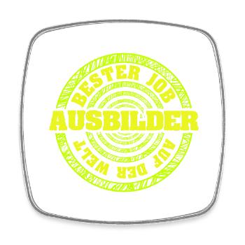 Cadeau pour l’instructeur - Magnet carré - blanc - Devant