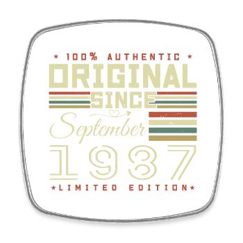 Septembre 1987 septembre 38e anniv édition limitée - Magnet carré - blanc - Devant