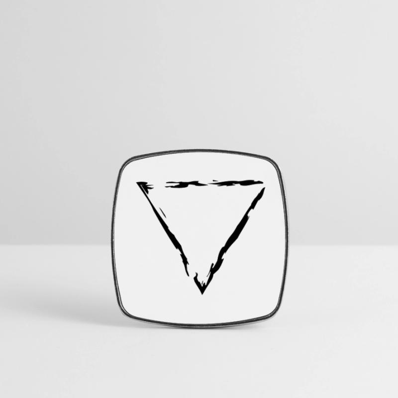 triangle frame edging decorative cool design sty Square fridge magnet