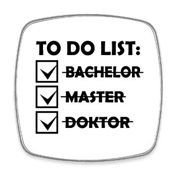 Nurse Nurse Doctor Medicine - Square fridge magnet - white - Front