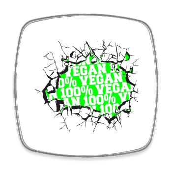 birthday present present idea joke funny quote - Viereckiger Kühlschrankmagnet - Weiß - Vorne