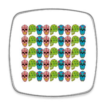 CALAVERITAS - Square fridge magnet - white - Front