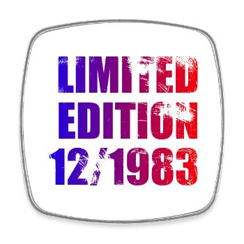 40e anniversaire édition limitée 12/1983 - Magnet carré - blanc - Devant