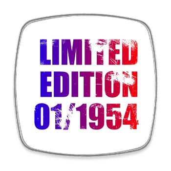 70e anniversaire Édition limitée 01/1954 - Magnet carré - blanc - Devant