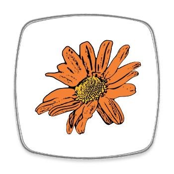 Mother's Day Gift Mother's Day Gift Idea - Square fridge magnet - white - Front