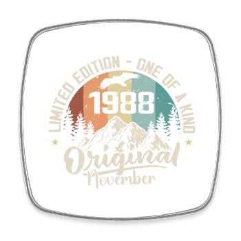 Original Novembre 1988 Anniversaire Novembre 1988 - Magnet carré - blanc - Devant