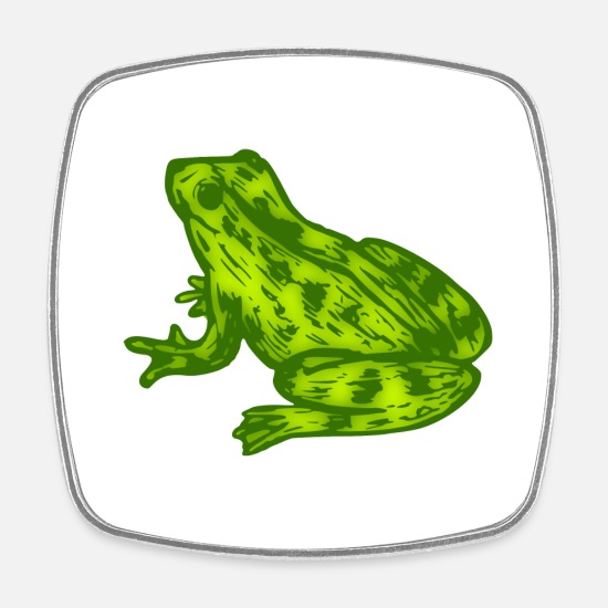 frog frog kroete toad animal animals2' Square fridge magnet | Spreadshirt