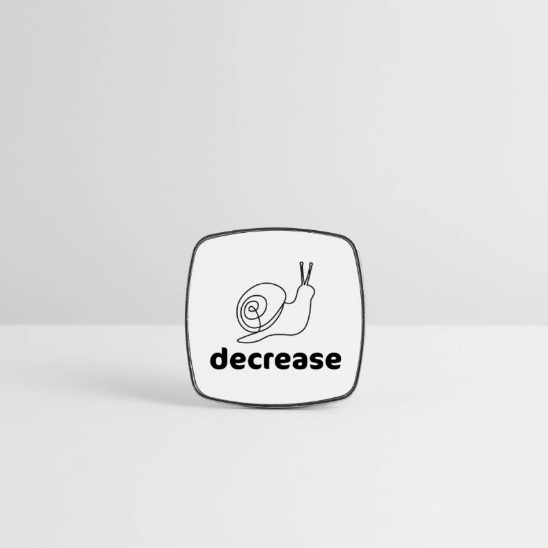 Square fridge magnet