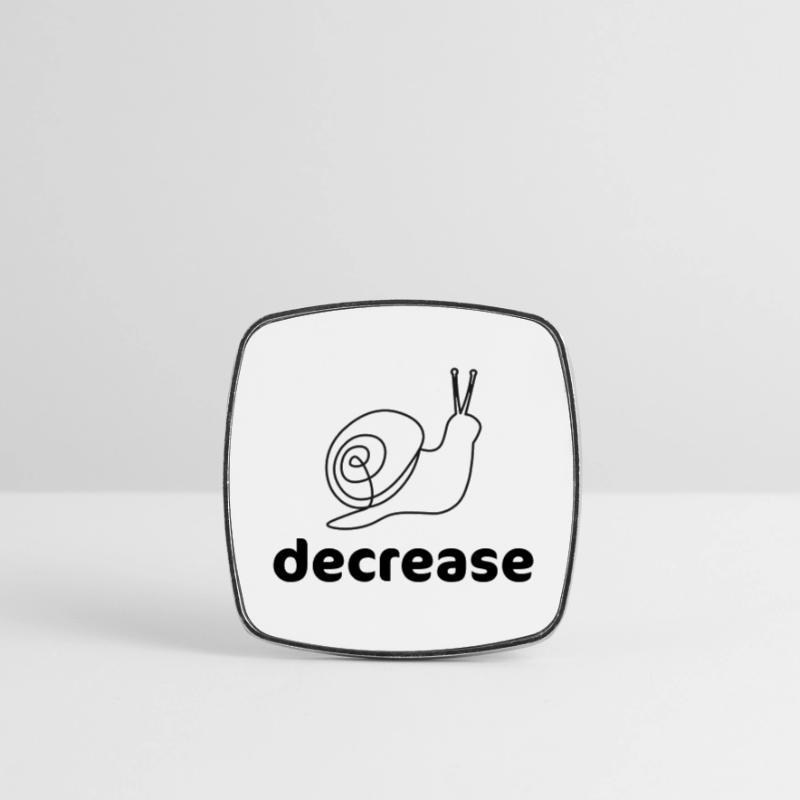 decrease Magnet carré