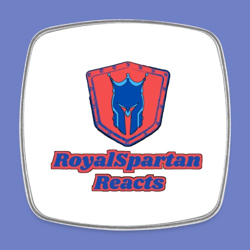 RoyalSpartan React - Square fridge magnet