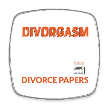 Divorgasm Divorcee Ex-Wife Men Women - Square fridge magnet - white - Front