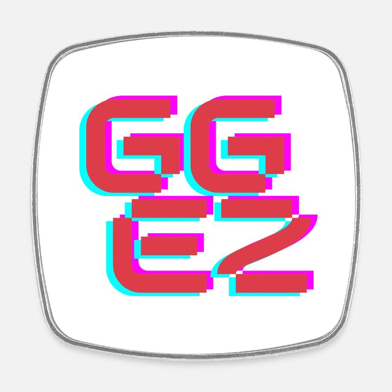GG EZ - Square fridge magnet - white
