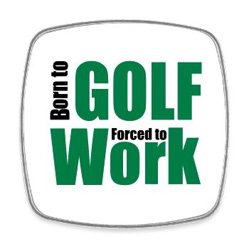 Gulf - Square fridge magnet - white - Front