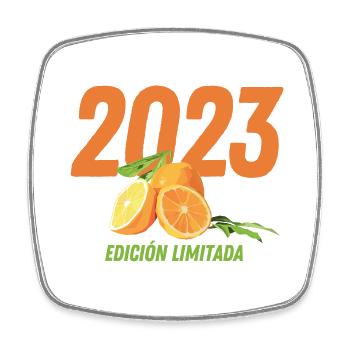 2023 - Edición Limitada - Viereckiger Kühlschrankmagnet - Weiß - Vorne
