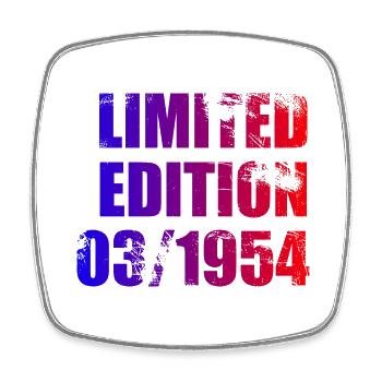 70e anniversaire édition limitée 03/1954 - Magnet carré - blanc - Devant