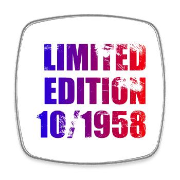 66e anniversaire Edition limitée 10/1958 - Magnet carré - blanc - Devant