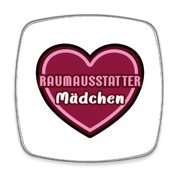 Raumausstatterin Raumausstatter Mädchen Kind Azubi - Viereckiger Kühlschrankmagnet - Weiß - Vorne