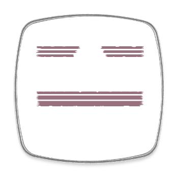 union carpenter axes cool gift idea - Square fridge magnet - white - Front