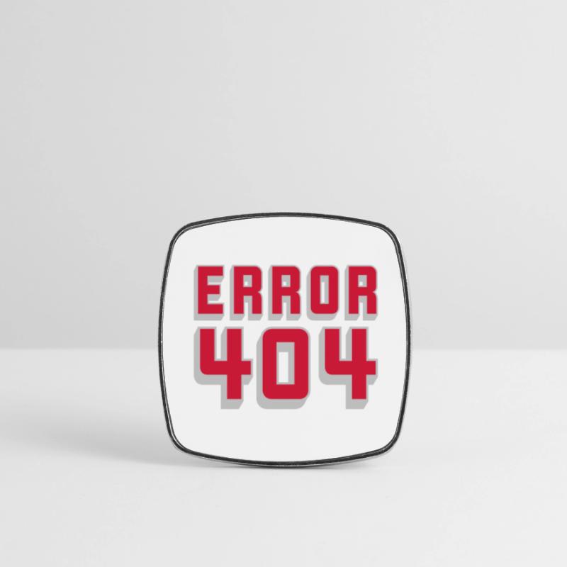 Connection Problem Error 404 Square fridge magnet