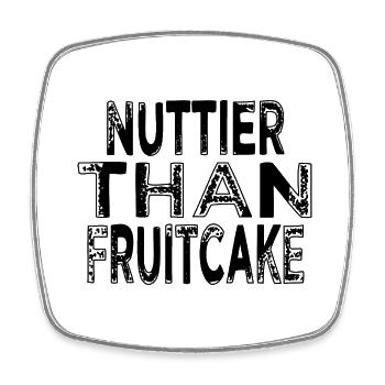 fairy tail bday humor happy bodybuilding - Viereckiger Kühlschrankmagnet - Weiß - Vorne