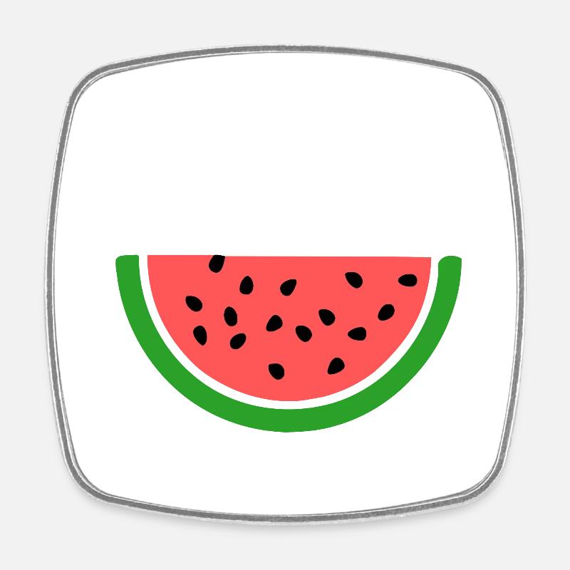 THIS IS NOT A WATERMELON - Magnet carré - blanc