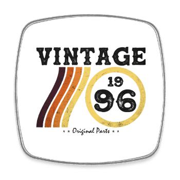 Classique Édition Limitée Vintage 1996 Rétro 28 - Magnet carré - blanc - Devant