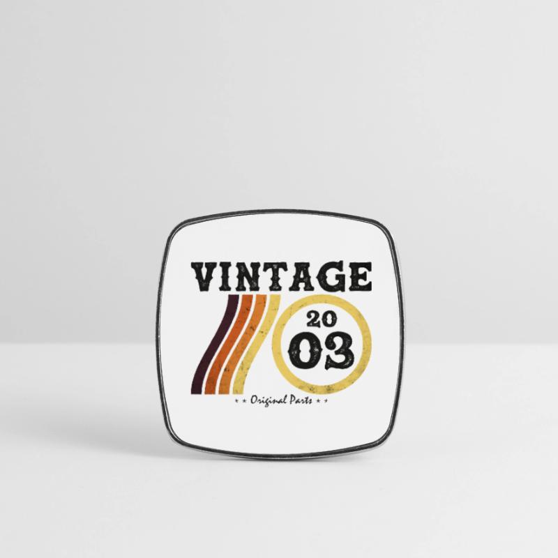 Classic Vintage 2003 - Édition Limitée Retro 21 Magnet carré