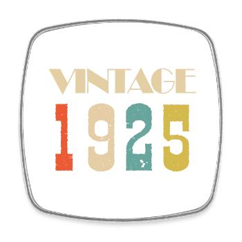 2022 Vintage Geschenk in limitierter Auflage - Viereckiger Kühlschrankmagnet - Weiß - Vorne