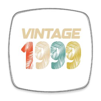 Vintage 1999 Retro - Best-seller - Magnet carré - blanc - Devant