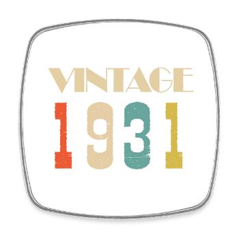 2016 Vintage Édition limitée Cadeau - Magnet carré - blanc - Devant