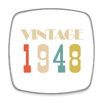 1999 Vintage Édition limitée Cadeau - Magnet carré - blanc - Devant