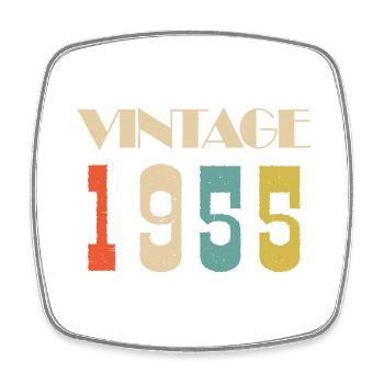 1992 Vintage Geschenk in limitierter Auflage - Viereckiger Kühlschrankmagnet - Weiß - Vorne