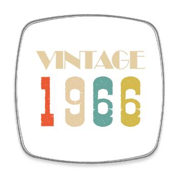 1981 Vintage Édition limitée Cadeau - Magnet carré - blanc - Devant