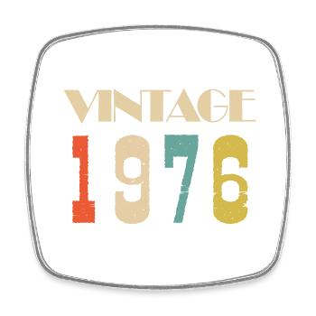 1971 Vintage Édition limitée Cadeau - Magnet carré - blanc - Devant