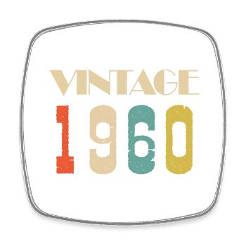 1987 Vintage Édition limitée Cadeau - Magnet carré - blanc - Devant