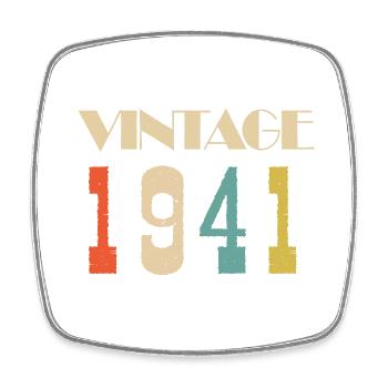 2006 Vintage Geschenk in limitierter Auflage - Viereckiger Kühlschrankmagnet - Weiß - Vorne