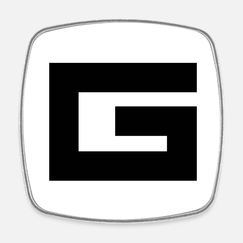 G - Magnet carré - blanc