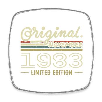 November 1983 - November 1983 Birthday Gift - Square fridge magnet - white - Front
